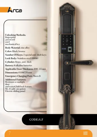 Smart Door Handle S.F